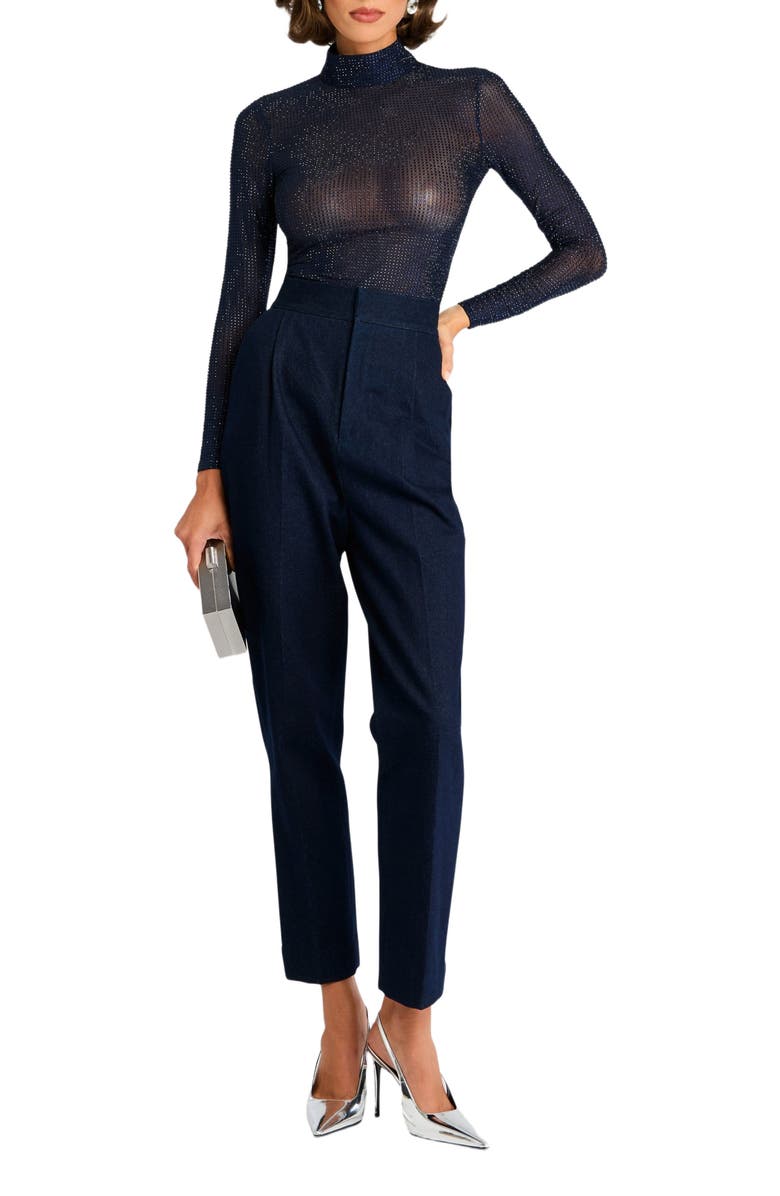 Retrofête Bronwyn Embellished Top, Main, color, 