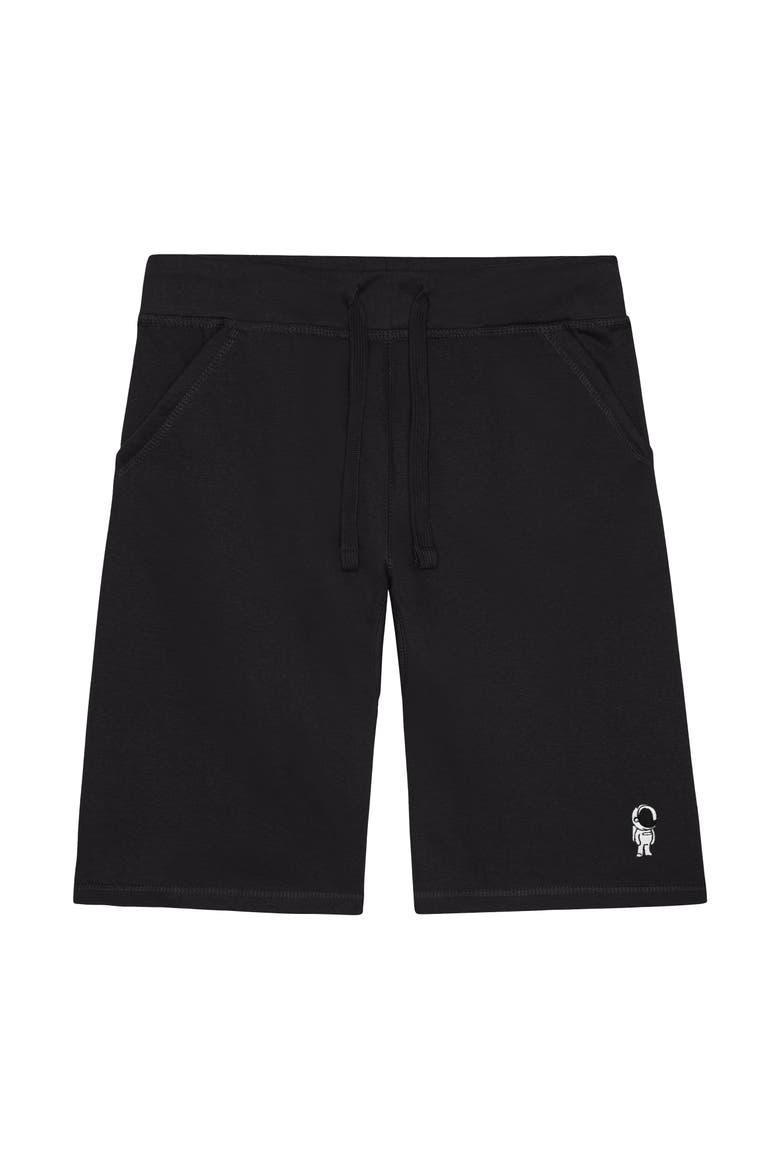 Mens Astronaut Midweight Fleece Short, Main, color, Black
