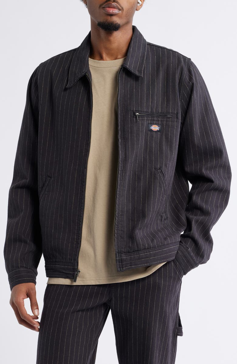 Dickies Service Stripe Cotton Canvas Painter's Jacket, Main, color, 