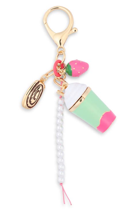Strawberry Matcha Bag Charm