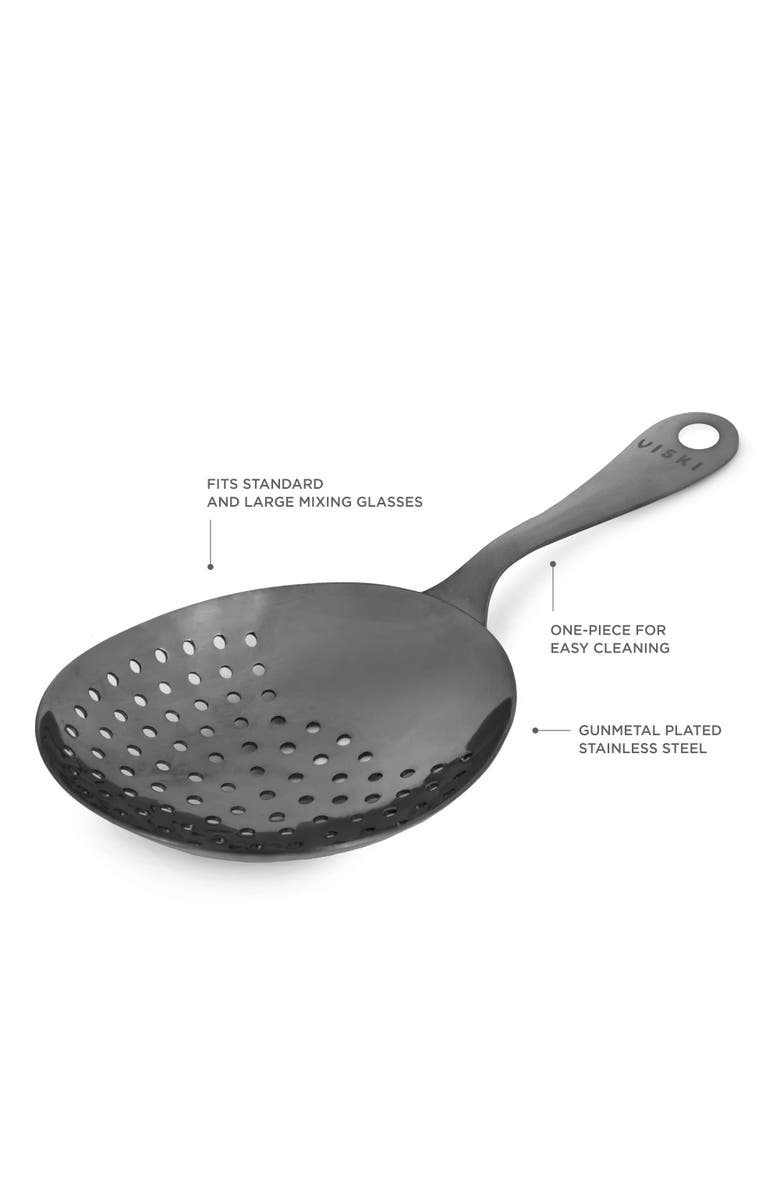 Viski Julep Strainer, Alternate, color, Warren