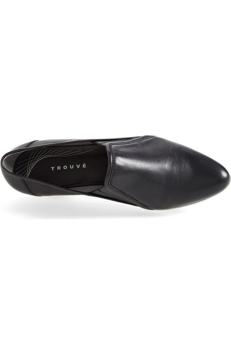 Trouvé 'Evans' Leather Slip-On Sneaker, Alternate, color,