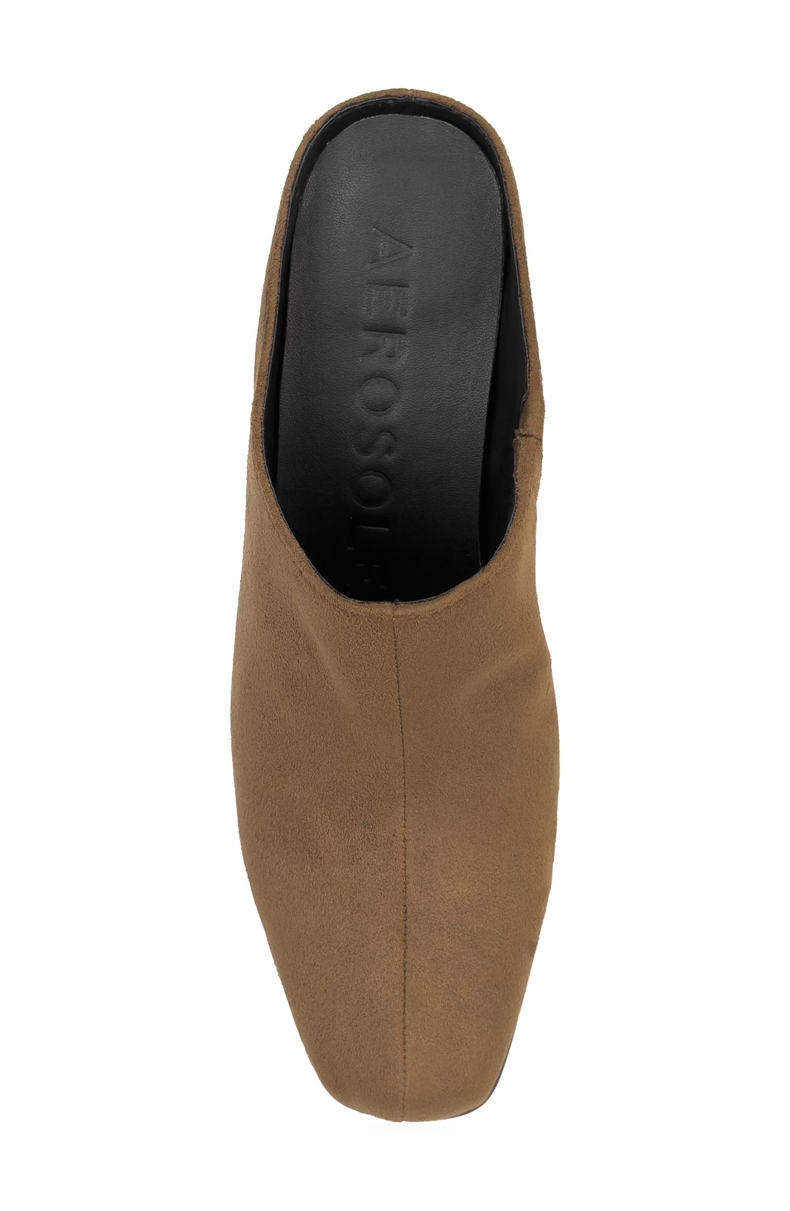 Aerosoles Maddy Mule, Alternate, color, Fango Faux Suede