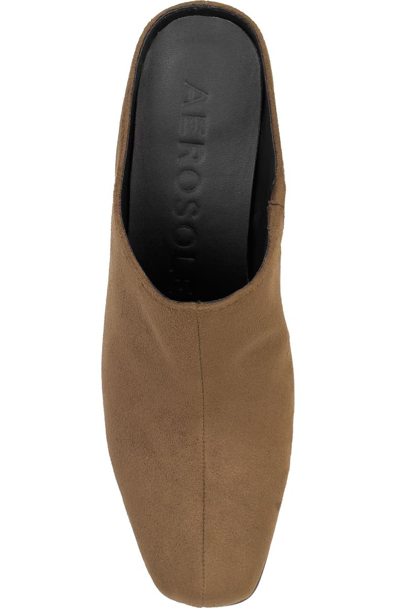 Aerosoles Maddy Mule, Alternate, color, Fango Faux Suede