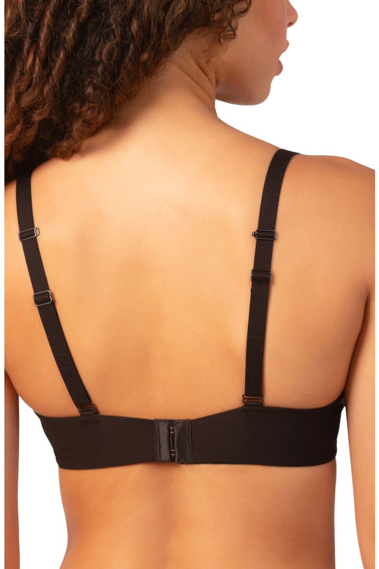 Versafit Underwire Contour Bra, Alternate, color, BLACK