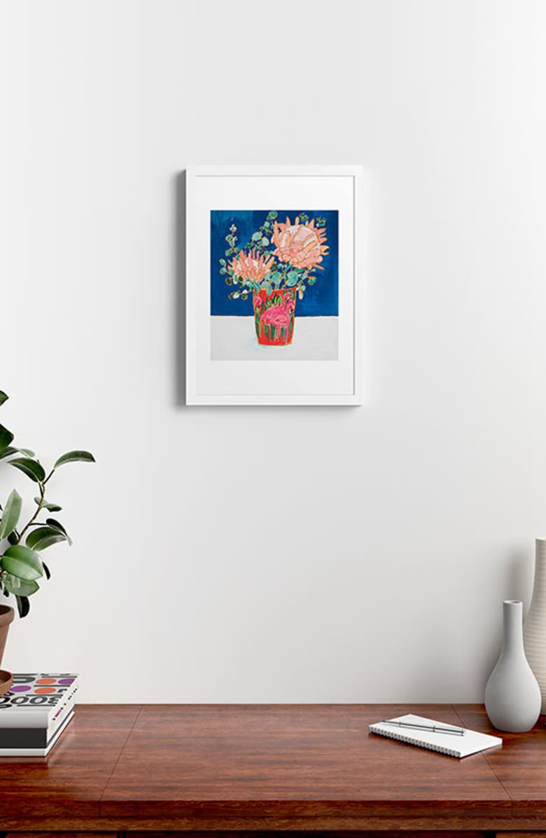 Deny Designs Magical Marrakech Framed Art Print, Alternate, color, Blue