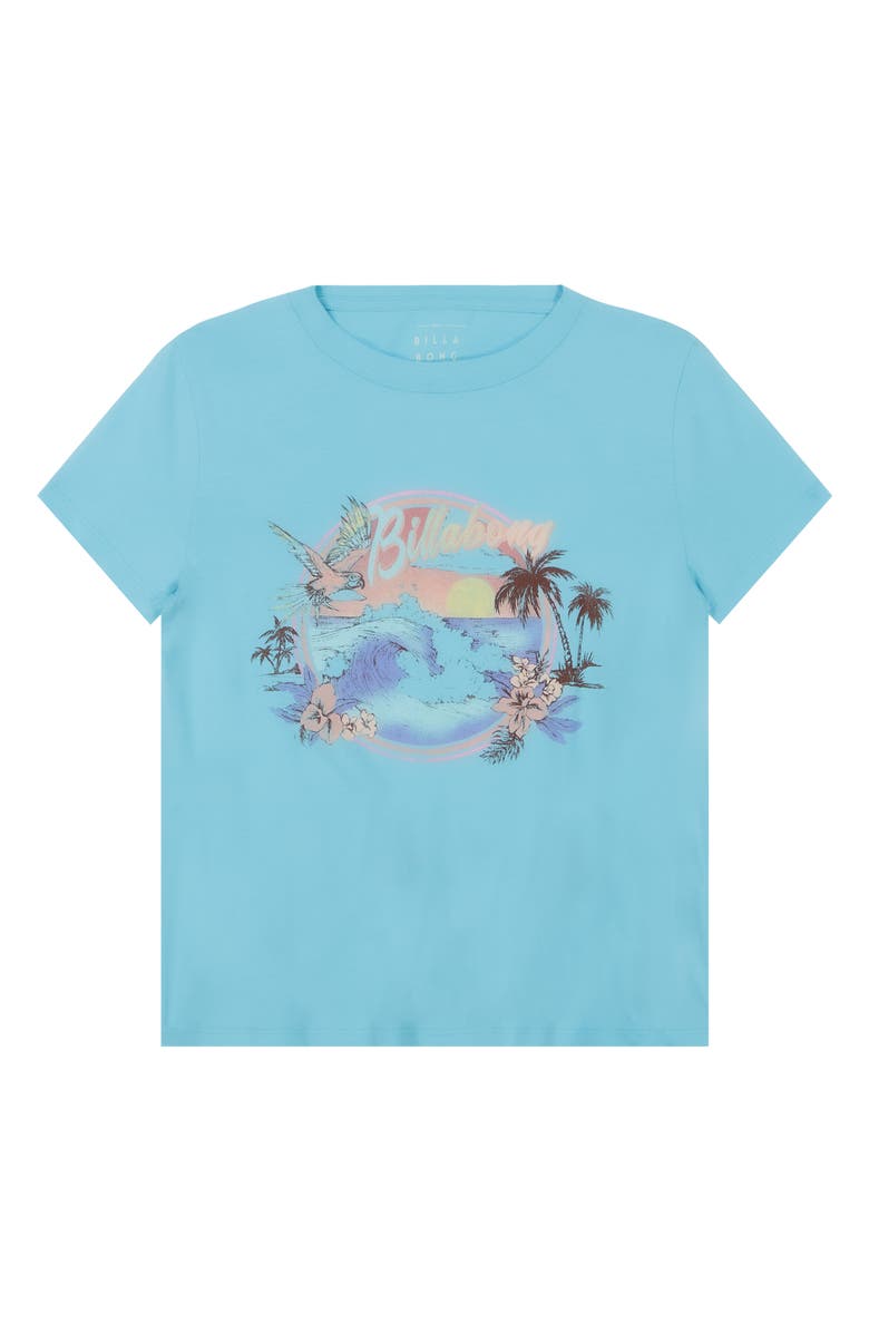 Billabong Kids' Birds of Paradise Cotton Graphic T-Shirt, Main, color,