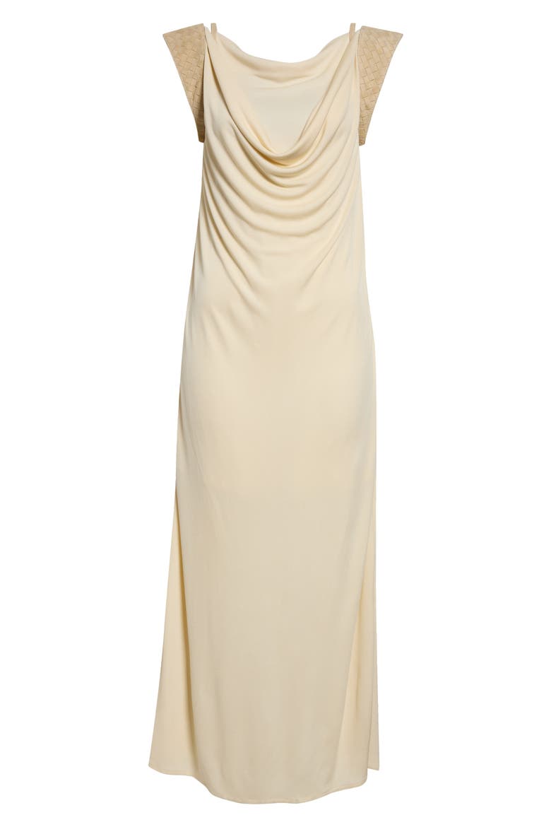Crepe Viscose Jersey Dress, Alternate, color, 1326 PROSECCO