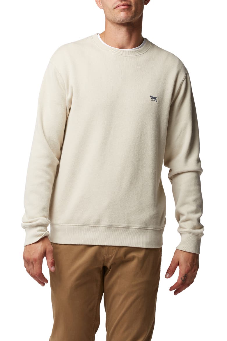 Logo Detail Sweatshirt, Main, color, BONE