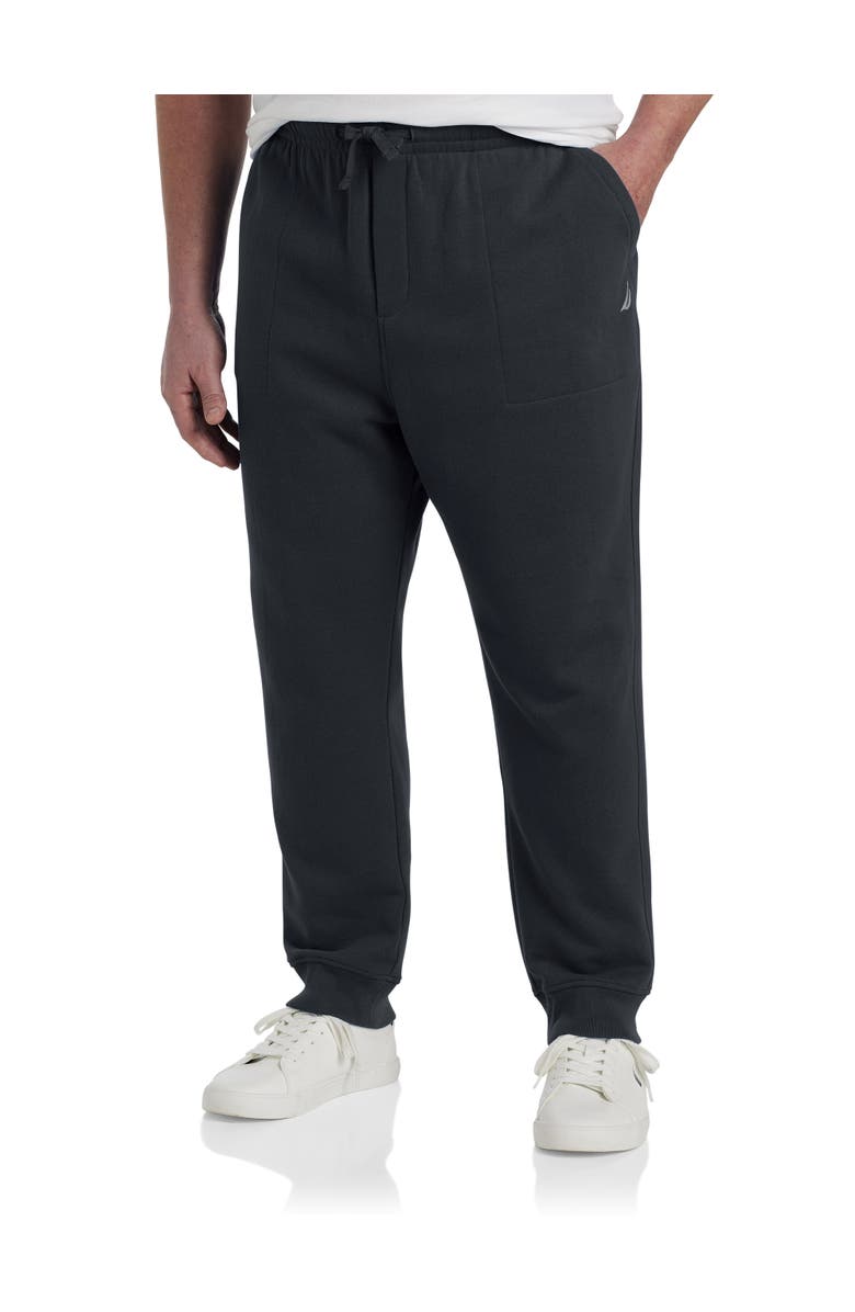 Nautica Big & Tall Joggers, Main, color, Black