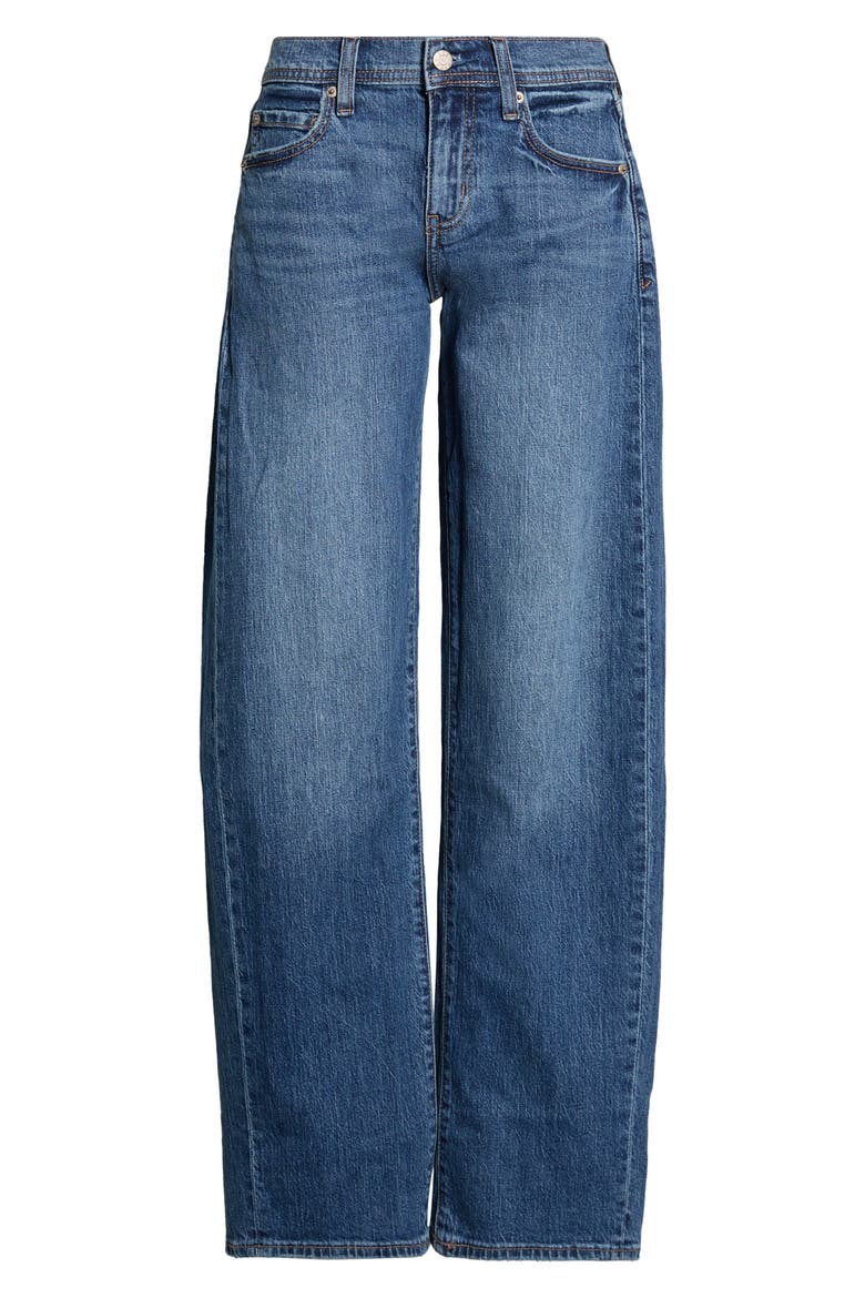 Replay Barrel Leg Jeans, Main, color, ALMOST HOME