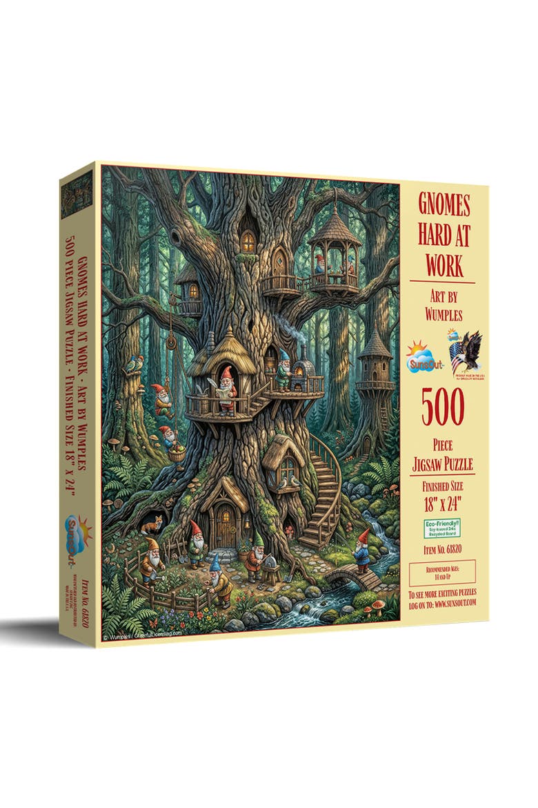Gnomes Hard at Work 500, Main, color, Multicolor