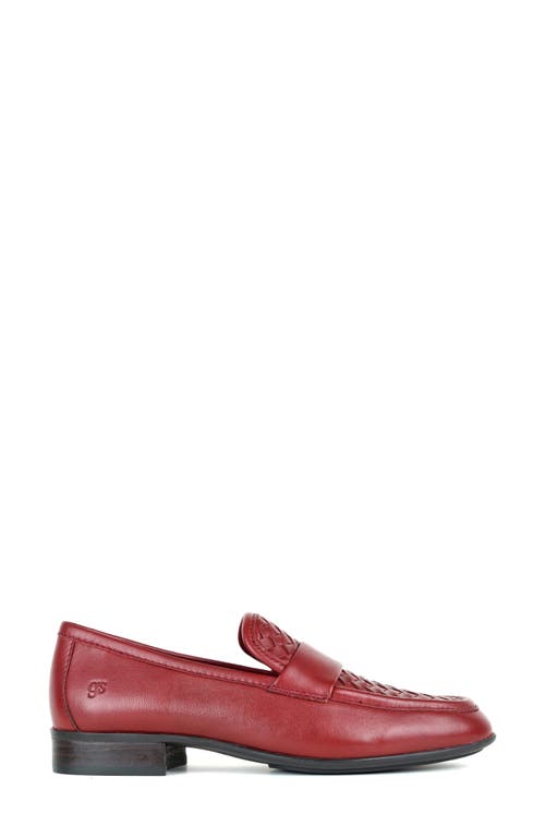 GENTLE SOULS BY KENNETH COLE GENTLE SOULS CREW WOVEN LEATHER LOAFER 