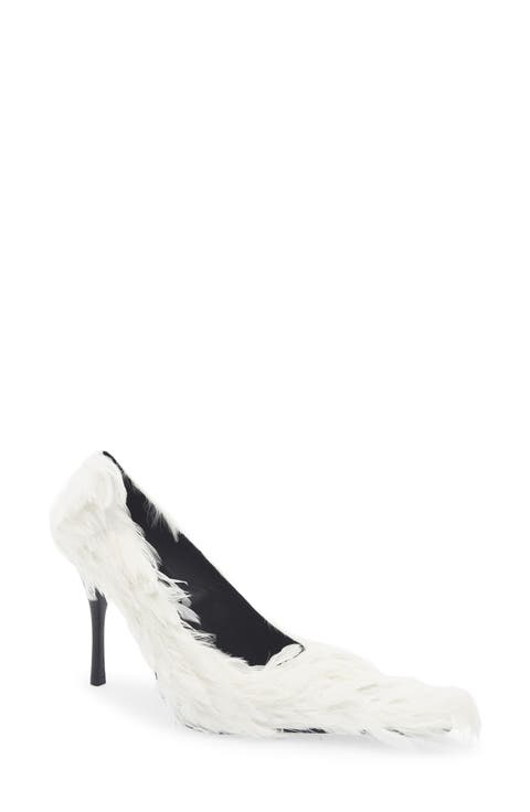 Plumage Pointed Toe Pump