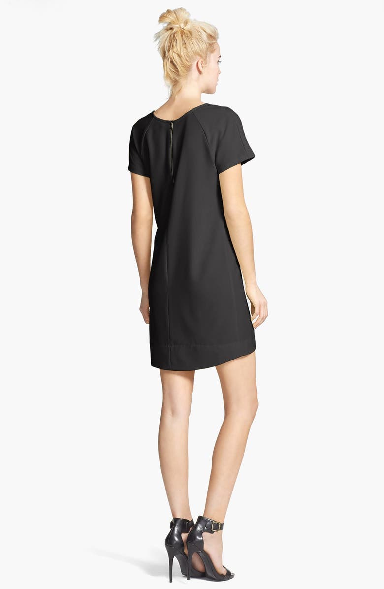 WAYF Crepe Shift Dress, Alternate, color, 