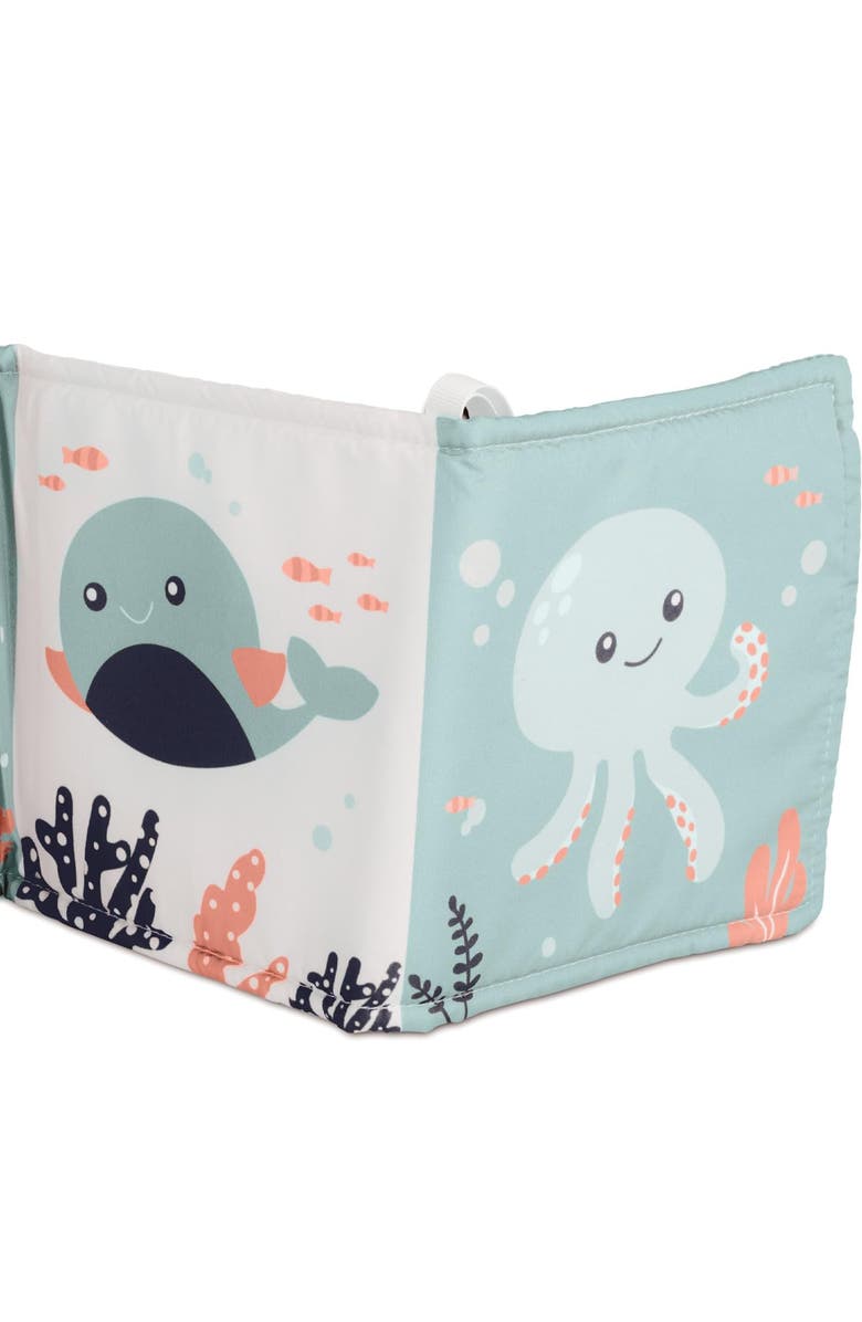 Miniland Sea Soft Crib Book, Alternate, color, Multi