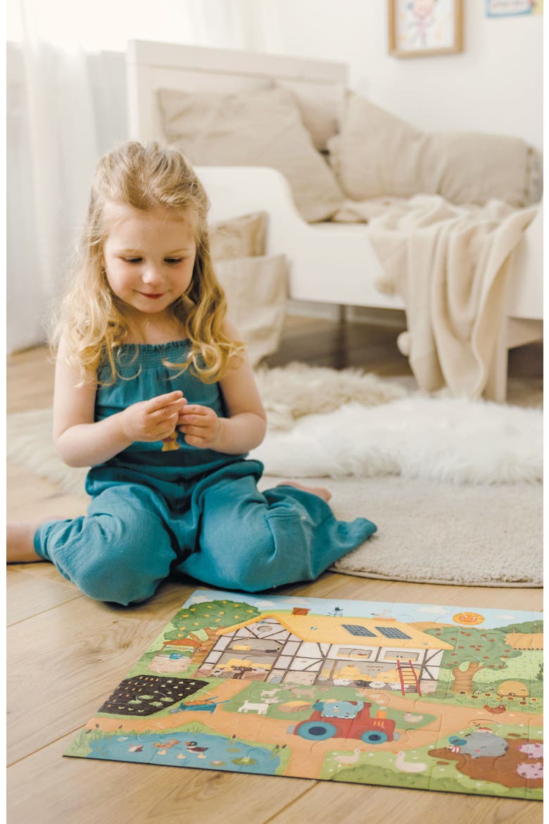 Happy Farm Activity Story Puzzle, Alternate, color, Multi / Yellow