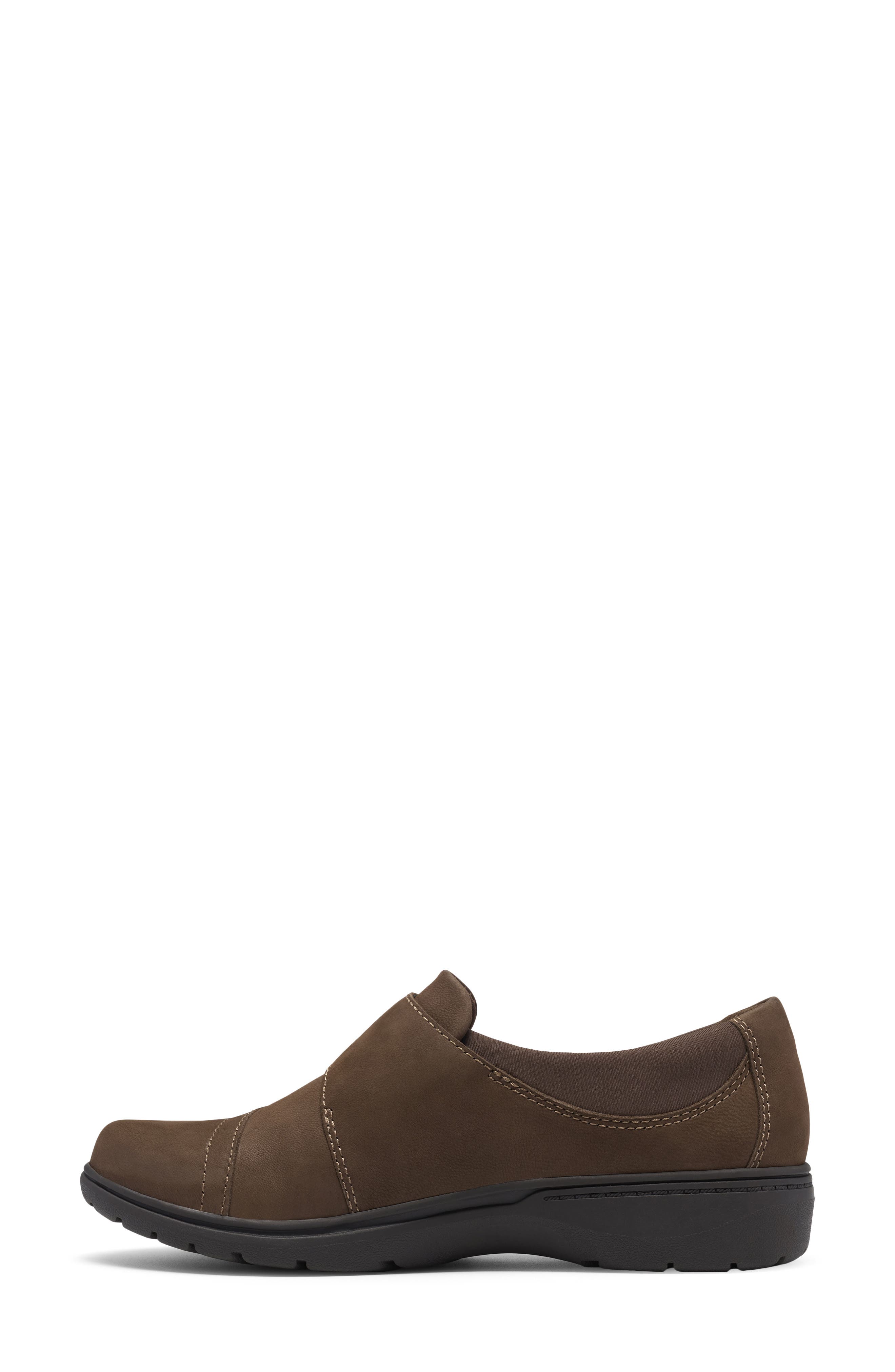 Carleigh Lily Slip On -Wide Width Available, Alternate, color, MUSHROOM NUBUCK