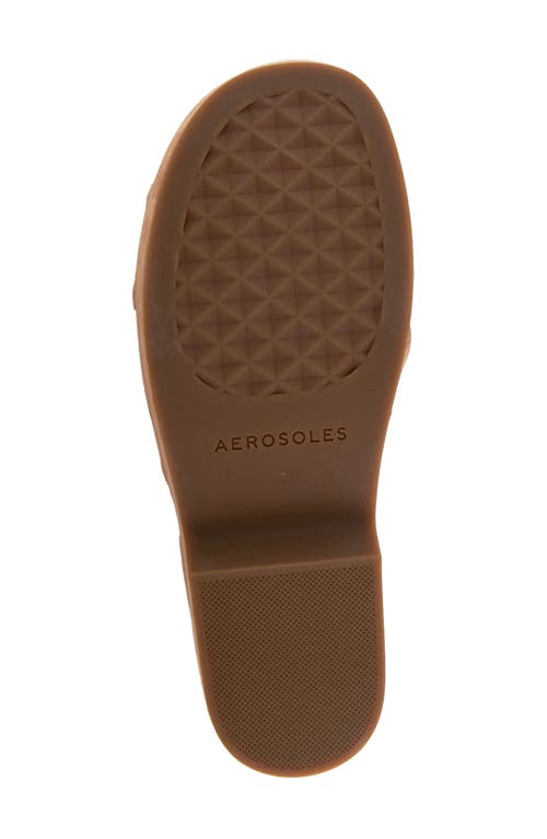 AEROSOLES AEROSOLES CORA ANKLE STRAP PLATFORM SANDAL 