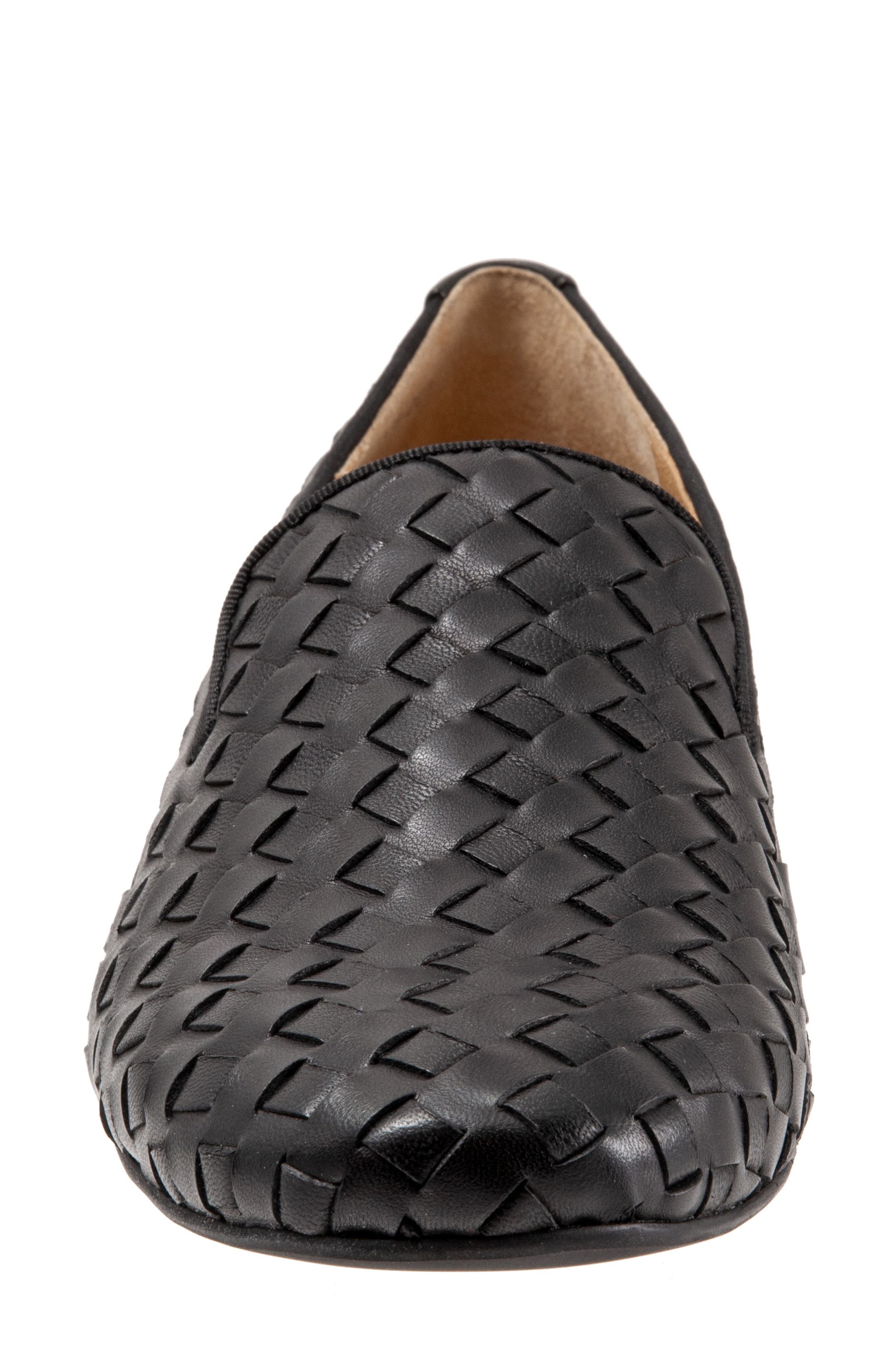 Gracie Loafer - Wide Width Available, Alternate, color, BLACK LEATHER