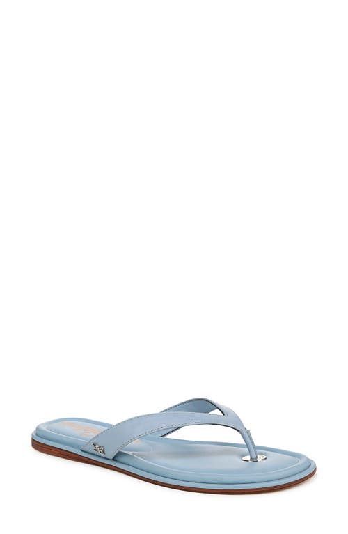 Sam Edelman Remi Flip Flop In Blue Breeze