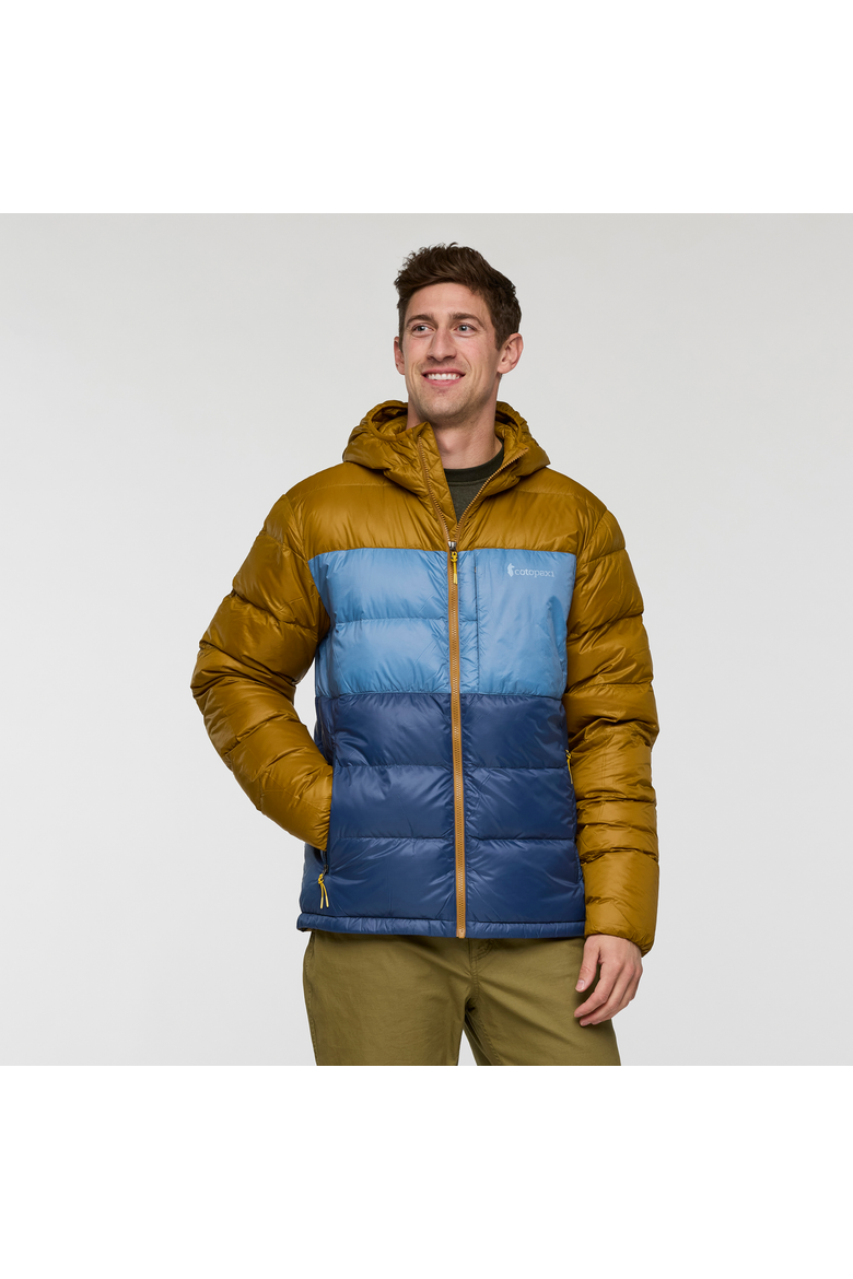 Fuego Max Down Hooded Jacket - Women's, Main, color, Bronze/Deep Sea