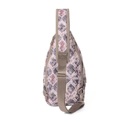 Baggallini Central Park Sling Bag In Boa Print