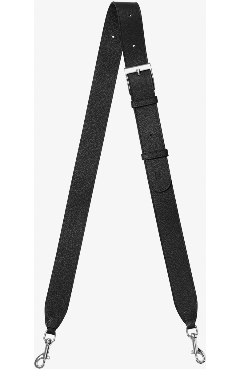 BY BANOO Cross Body Strap, Main, color, Black/Silver