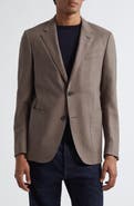 ZEGNA Oasi Lino Linen Suit Jacket