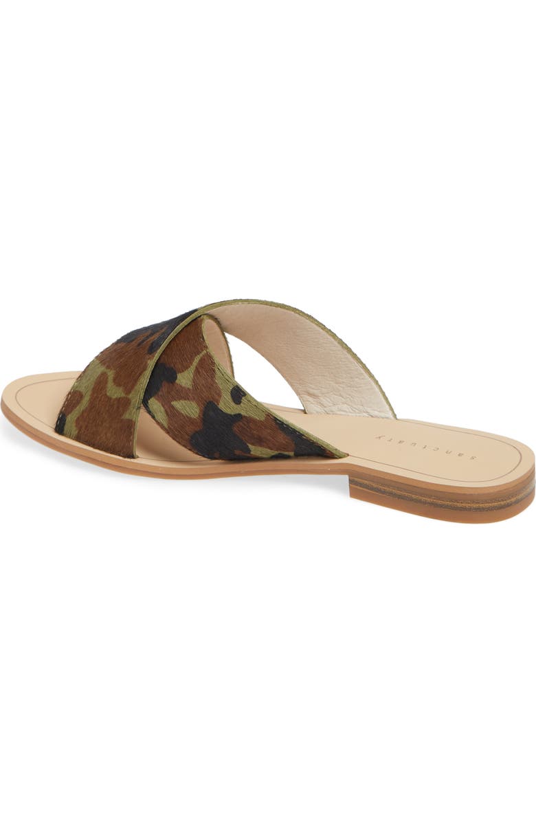 Sanctuary Sashay Genuine Calf Hair Slide Sandal, Alternate, color,