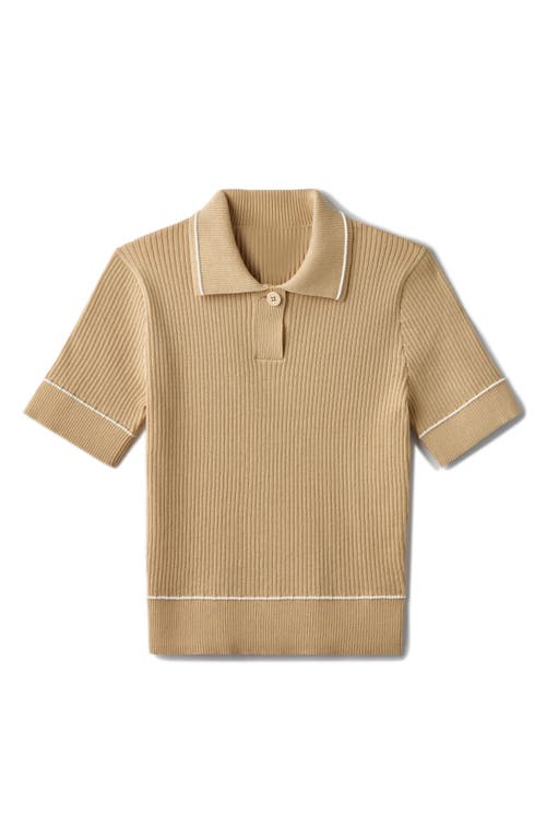 Rhone Birdie Rib Polo Sweater