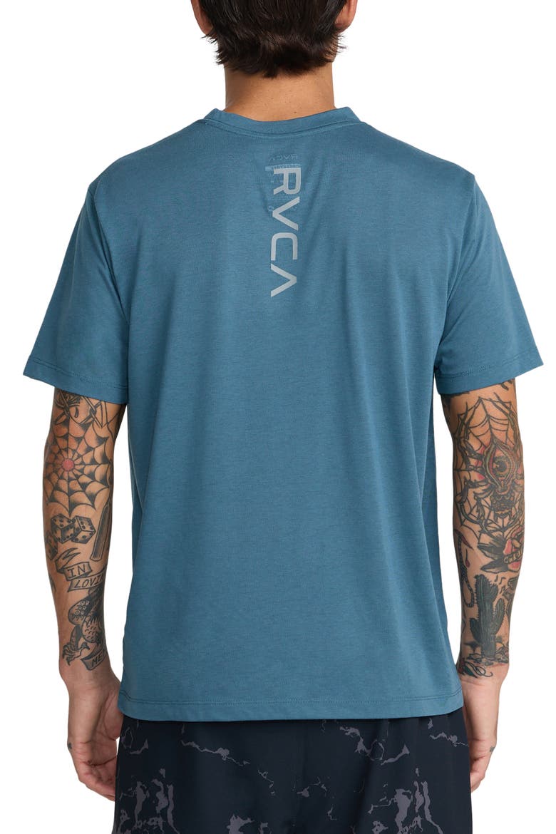 VA Mark Performance Graphic T-Shirt, Alternate, color, DUCK BLUE