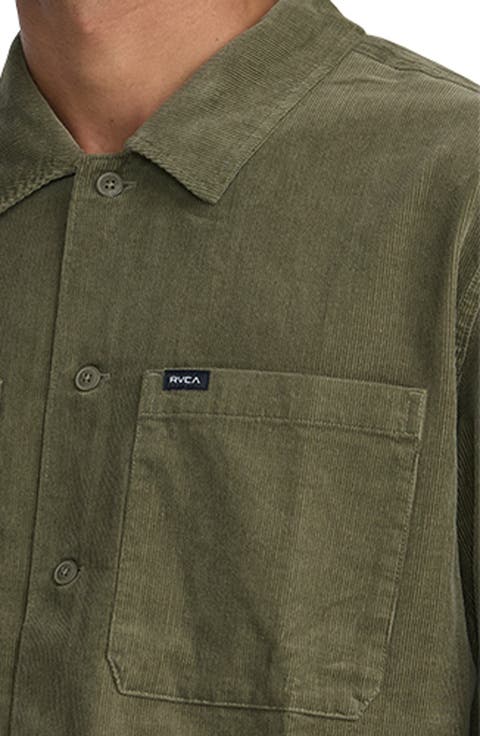 Tanner Cotton Corduroy Overshirt