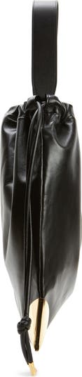 sacai 国内買付 s Drawstring Bag / Leather Sacai Corner Metal Leather Drawstring Bag | Nordstrom