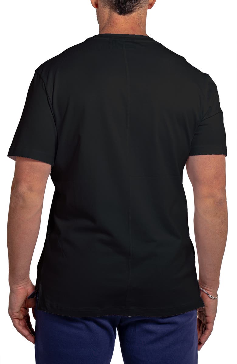 Maceoo Ascension Solid 0107 Graphic T-Shirt, Alternate, color, Black