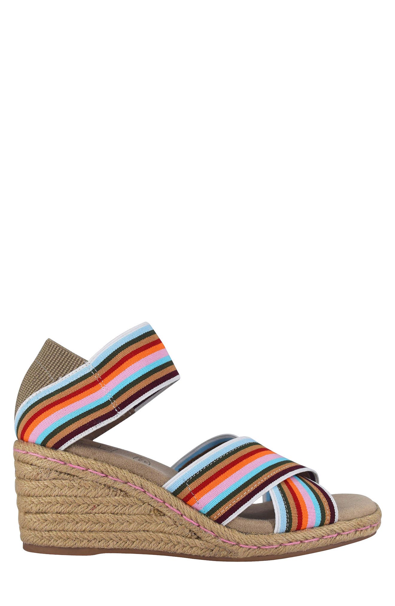 Nayeli Banded Espadrille Wedge Sandal, Alternate, color, PASTEL MULTI