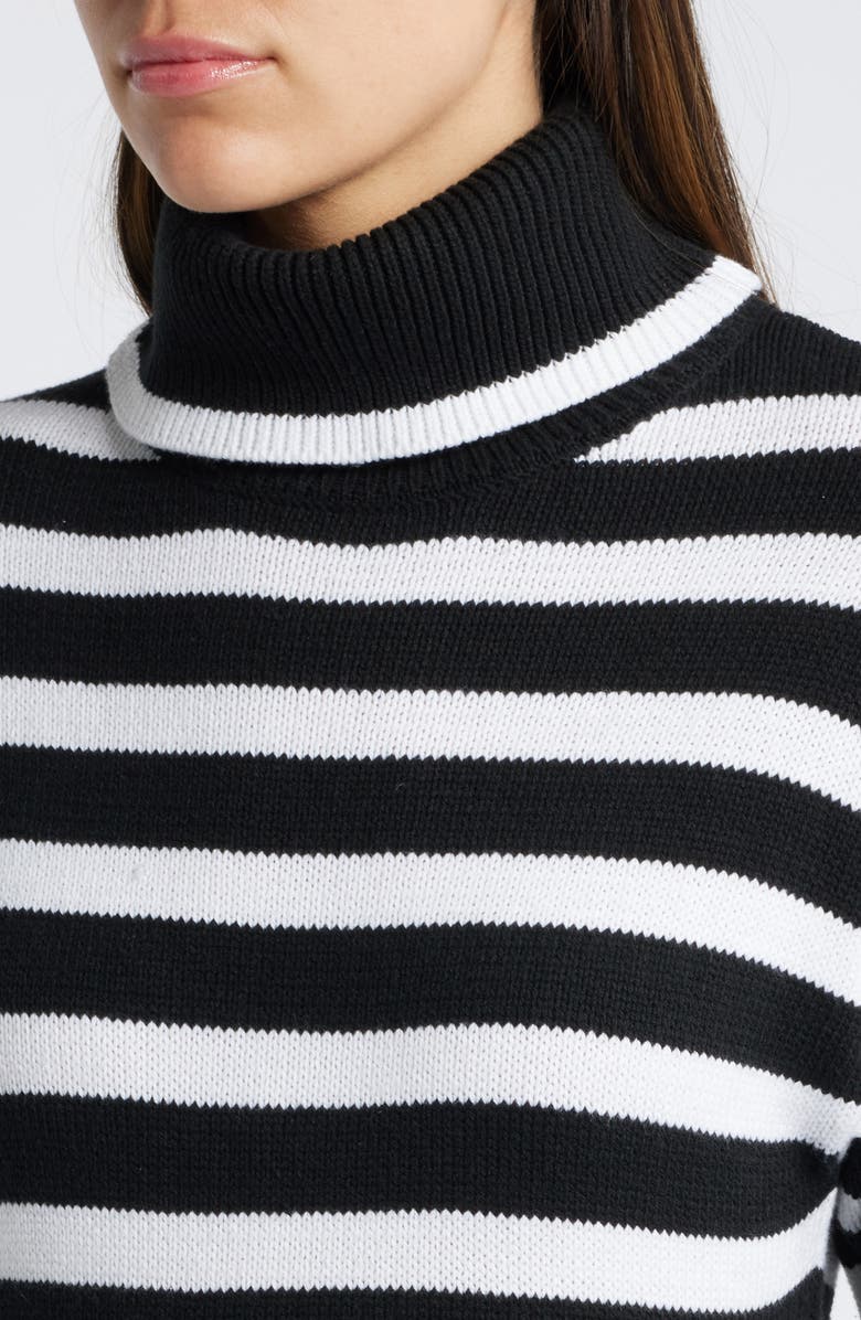 MOON RIVER Mixed Media Long Sleeve Midi Dress, Alternate, color,