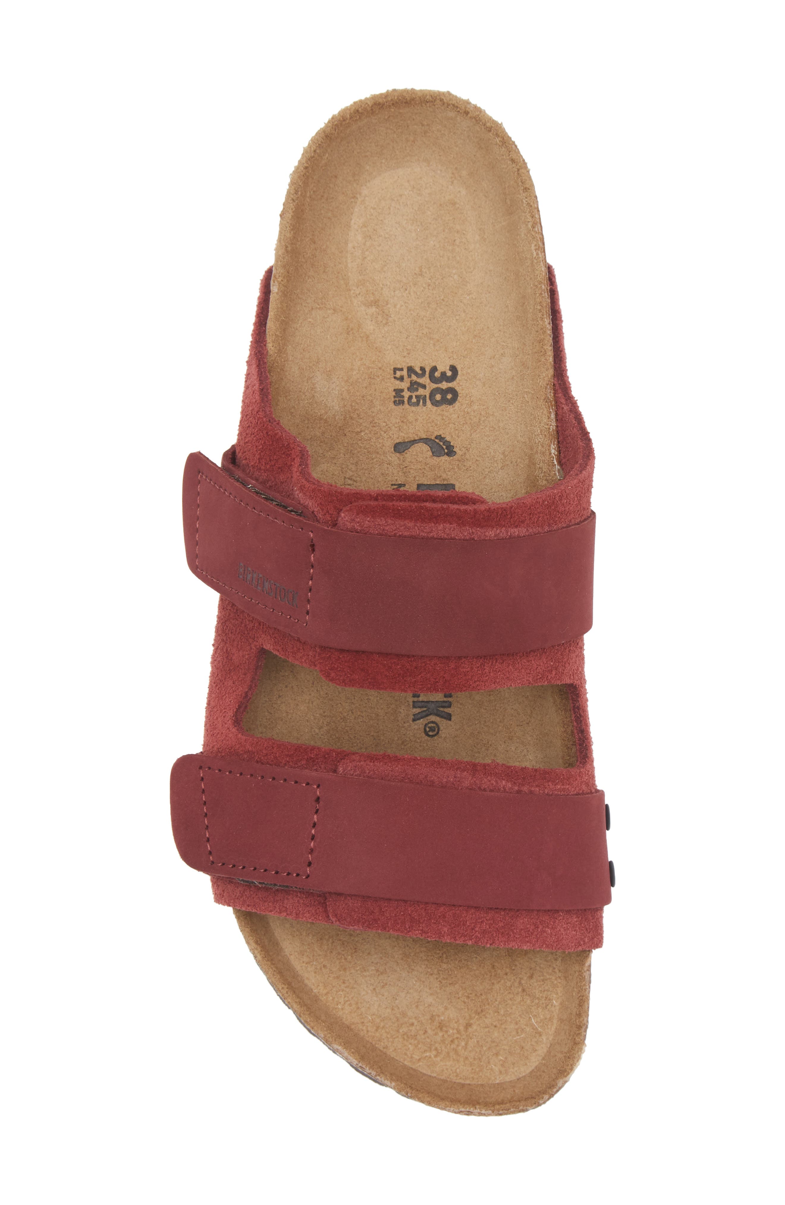 Birkenstock Uji Slide Sandal, Alternate, color, Zinfandel