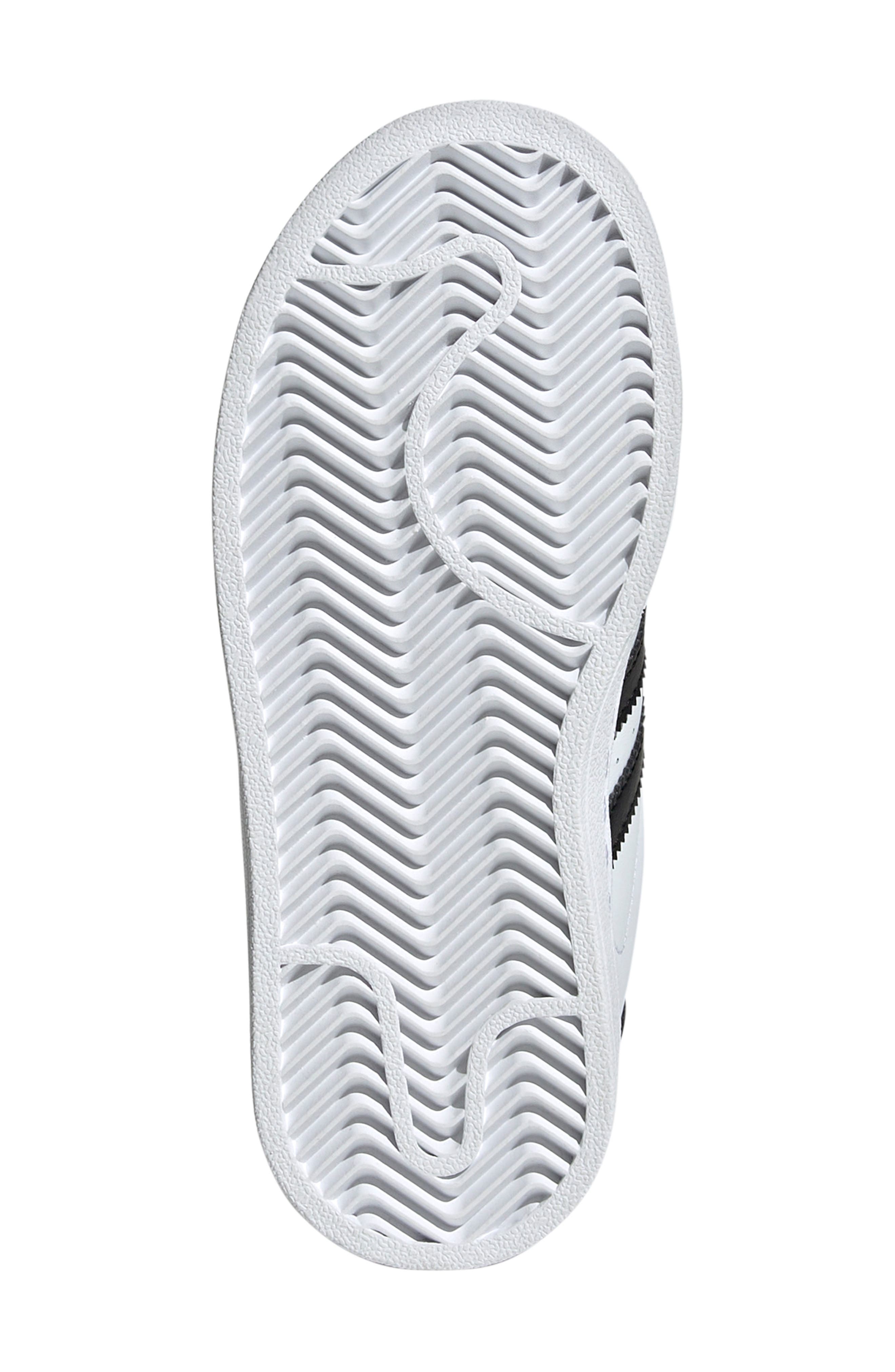 Kids' Superstar II Sneaker, Alternate, color, WHITE/ BLACK/ WHITE