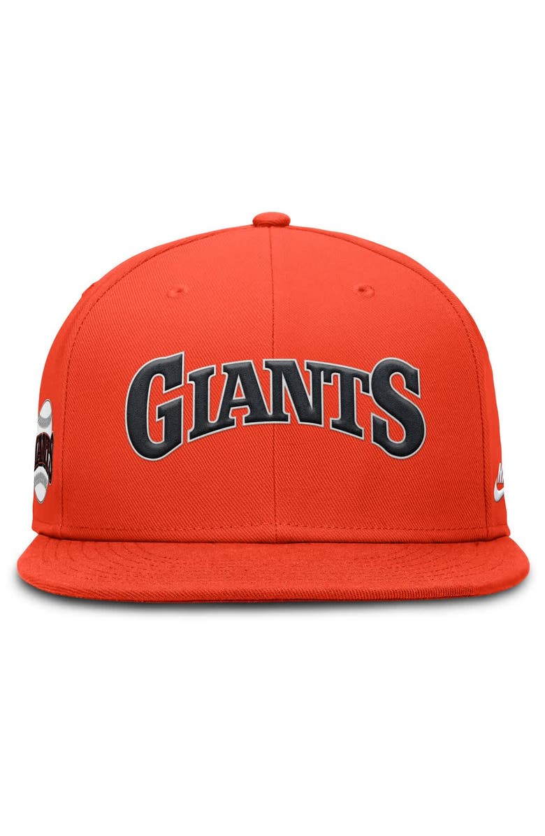 Nike Men's Nike Orange San Francisco Giants Cooperstown True Performance Fitted Hat, Alternate, color, 