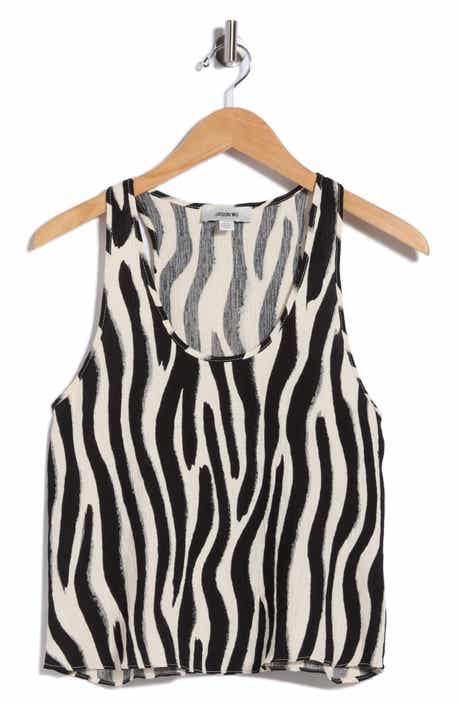 JASON WU Printed Scoop Tank