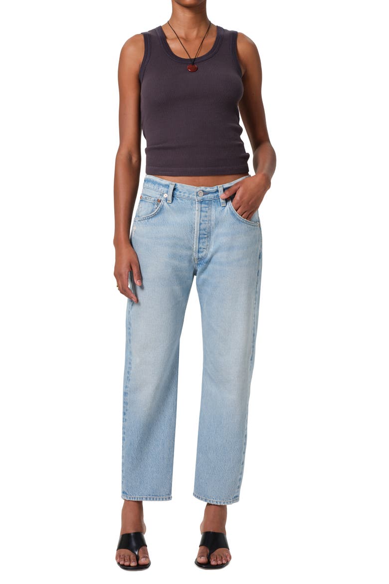 Winslow High Waist Crop Boyfriend Jeans, Alternate, color, BLAIRE
