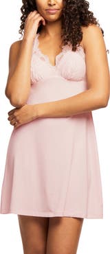 Fleur't Belle Époque Lace Back Knit Chemise