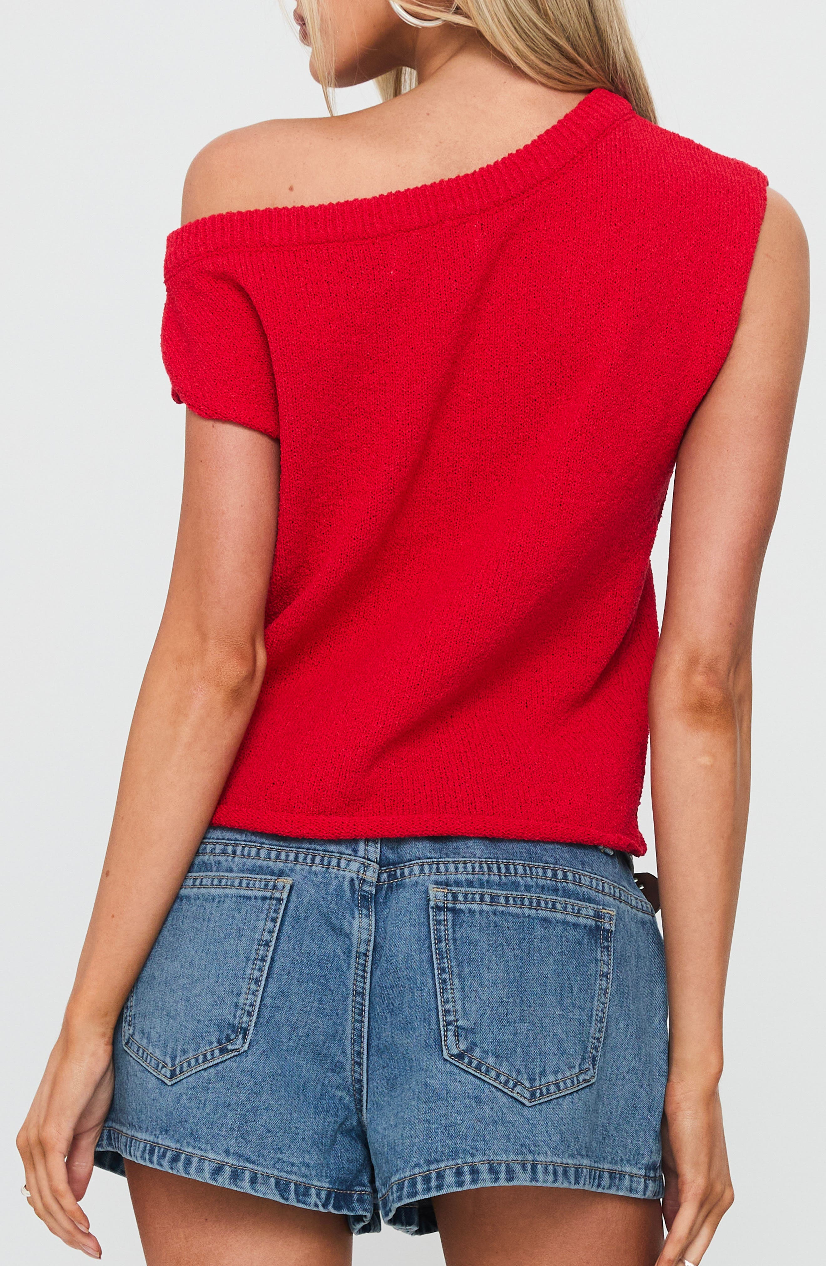 Ashfield One-Shoulder Sweater - image 2