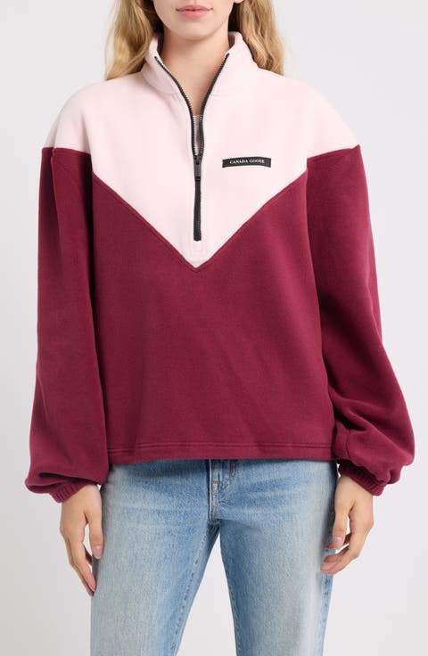 Tayen Quarter Zip Fleece Jacket