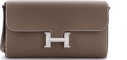 Pre-Owned Hermes Constance To Go Wallet Epsom