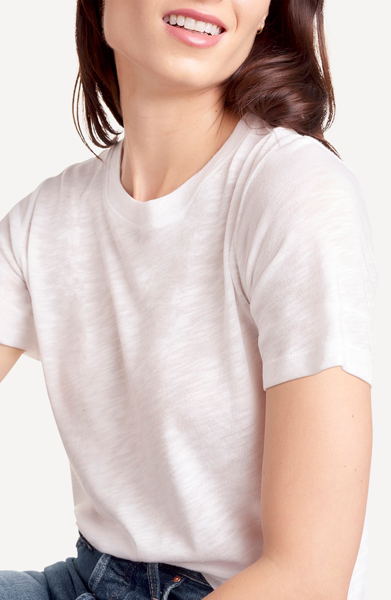 Zoe Slub Crewneck Tee - image 4