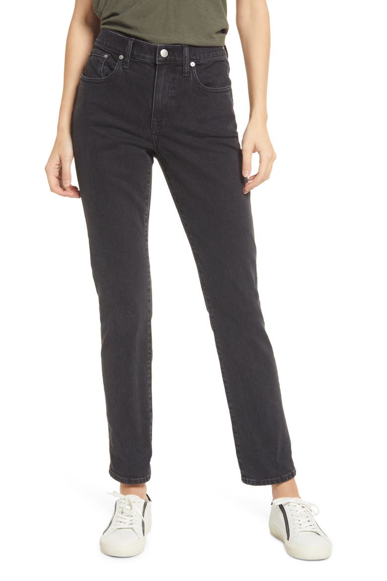 The Slim Boyfriend Jeans, Main, color, LUNAR WASH