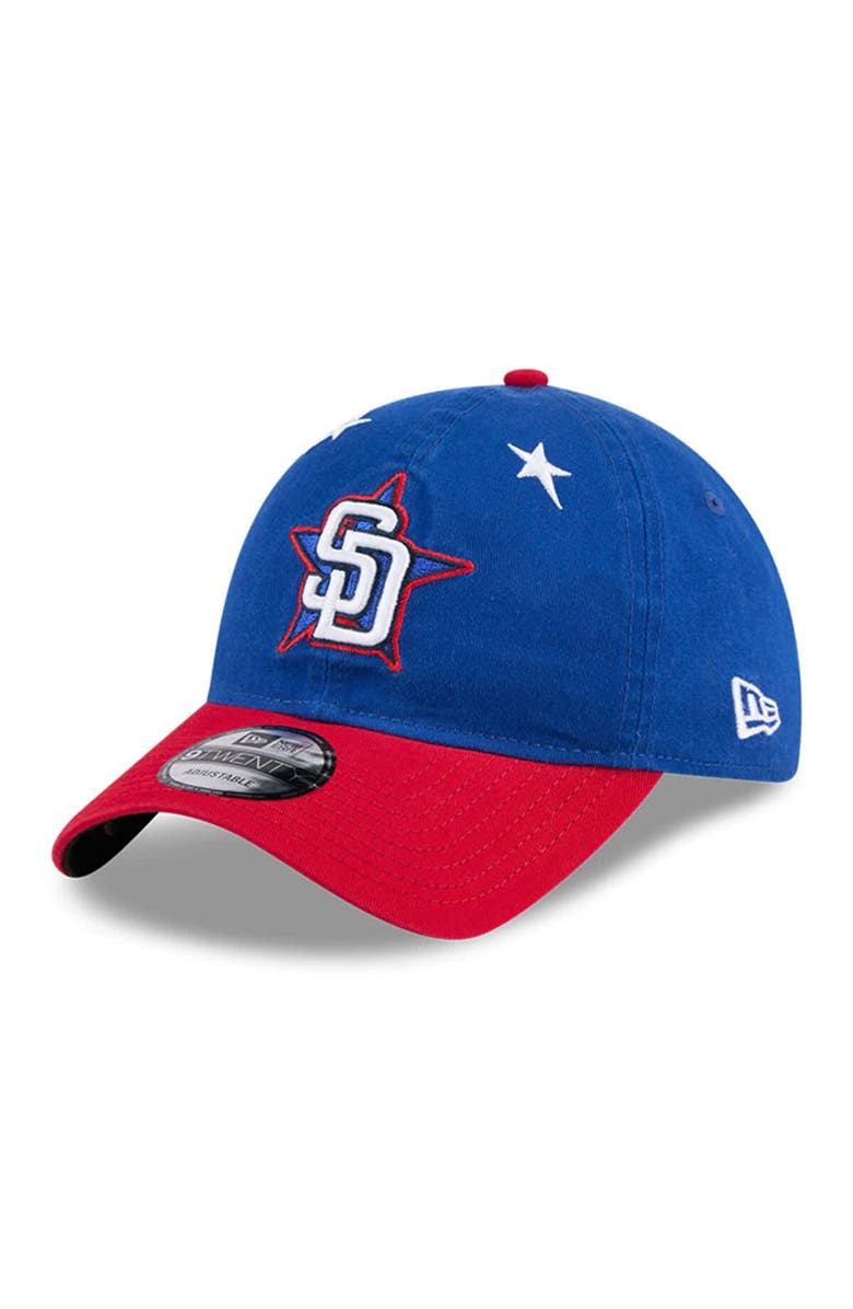 New Era Men's New Era Blue/Red  San Diego Padres 2025 MLB All-Star Game Workout 9TWENTY Adjustable Hat, Alternate, color, Blue