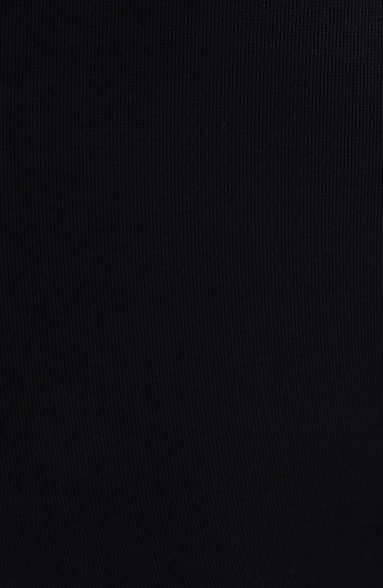 Isabel Marant Gladice Bow Cutout Long Sleeve Knit Top, Alternate, color, Black